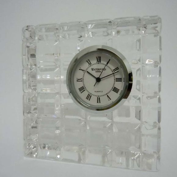 Waterford Crystal Other - Square Waterford Crystal Clock